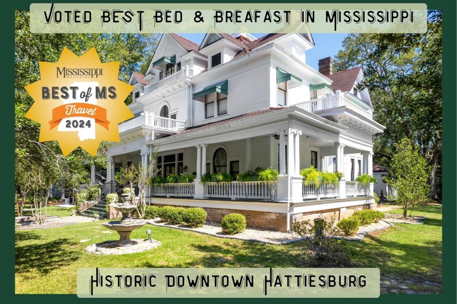 Ross Mansion Bed & Breakfast แฮตตีส์เบิร์ก ภายนอก รูปภาพ